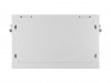 Lanberg Szafa instalacyjna rack wisząca 19 cali 6U 600x450 drzwi perforowane (flat pack) szara